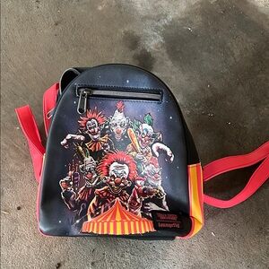 Loungefly Killer Klowns From Outer Space mini backpack